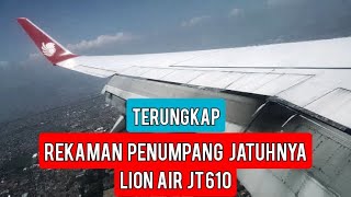 Download lagu Video Detik-Detik Jatuhnya Pesawat Lion Air JT 610 (FULL VIDEO) mp3