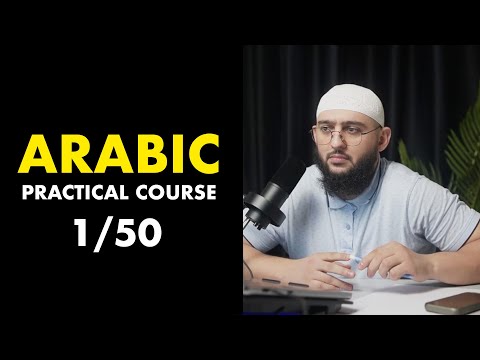 Learn Speak Arabic from Scratch | 1/50 (CHECK LIVE SECTION)