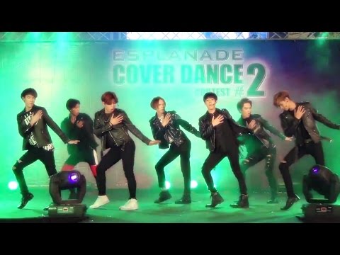 150426 Millenium Boy cover KPOP - WOW + The Hanging Tree + Call Me Baby @Esplanade (Semi)