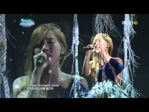 111225 SNSD Taeyeon - O Holy Night @ MBC X-MAS Special