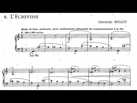 Georges Migot - L'Écrevisse (from "Le Zodiaque")