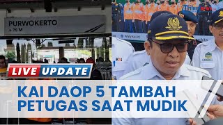 Siap Layani Masyarakat Mudik Lebaran 2023, KAI Daop 5 Purwokerto Tambah Petugas Prasarana Ekstra