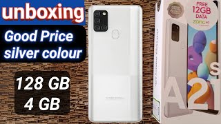samsung a21s silver colour unboxing  a21s samsung 