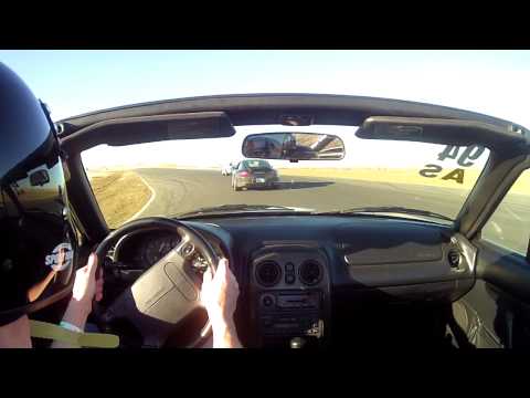 Thunderhill miata lap Hooked On Driving A group 1/18/2014