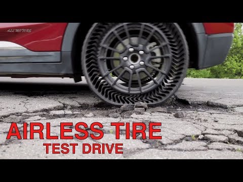 Amazing FUTURE TIRES - Michelin Airless Punture Proof