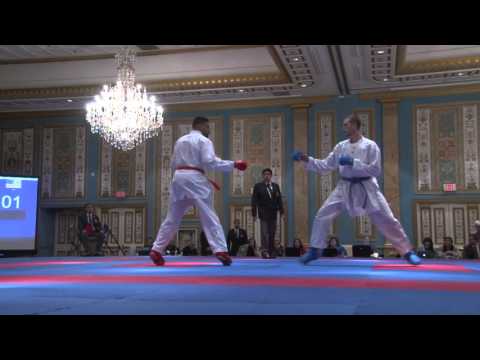 2016 US Open 18-34 Elite Male +84 Kg Anel Castillo DOM vs Brian Irr USA