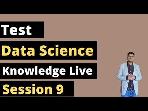 Data Science Knowledge Test Session 16 data science interview questions and answers