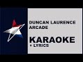 Duncan Laurence - Arcade (Karaoke) Netherlands - Eurovision 2019