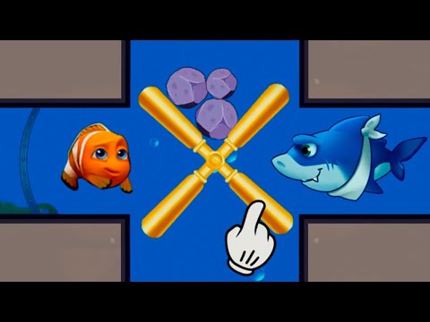 Fishdom Ad Mini Game | Pull the Pin Android Mobile Gameplay #5
