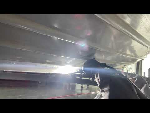 Aluminium boat weld repair
