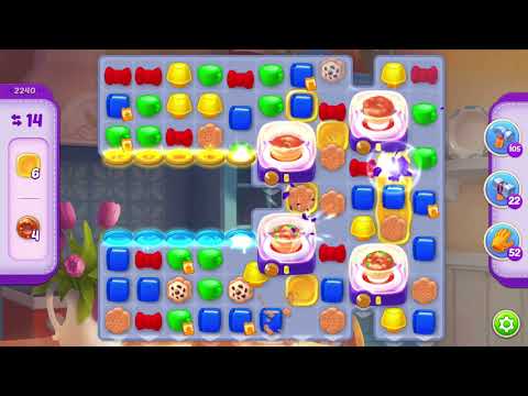 Homescape（夢幻家園）level 2240 沒有使用道具，no boosters