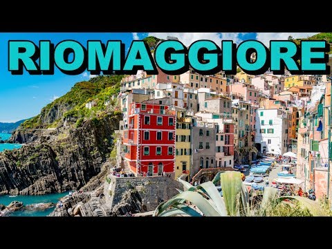 Riomaggiore In Cinque Terre Italy Tour in 4K