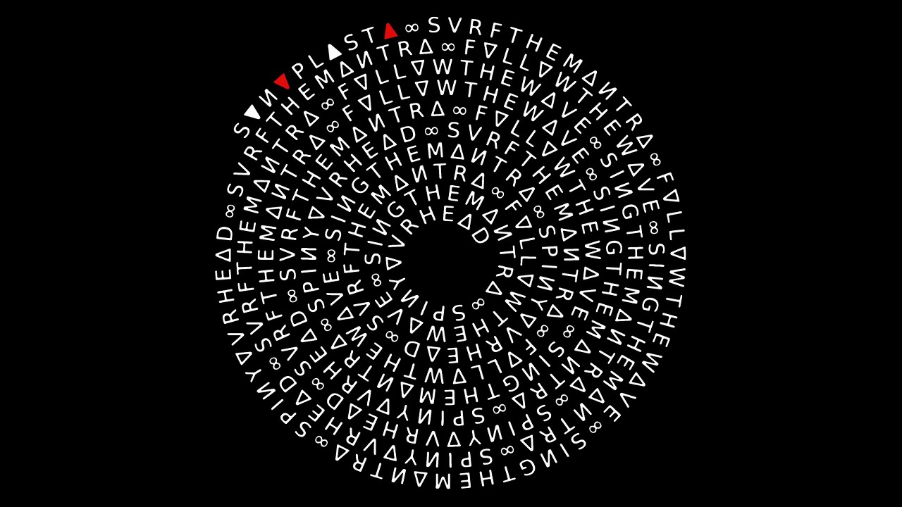 S ∇ И ∇ P L ∆ S T ∆ . Surf The Mantra [ Lyric Video ]