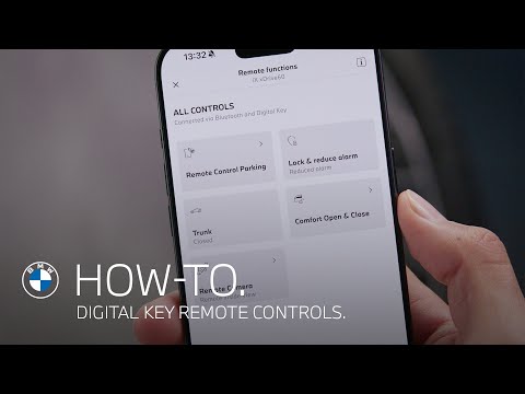 How-To: Digital Key Remote Controls in the My BMW App.