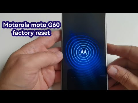Motorola G60 factory reset