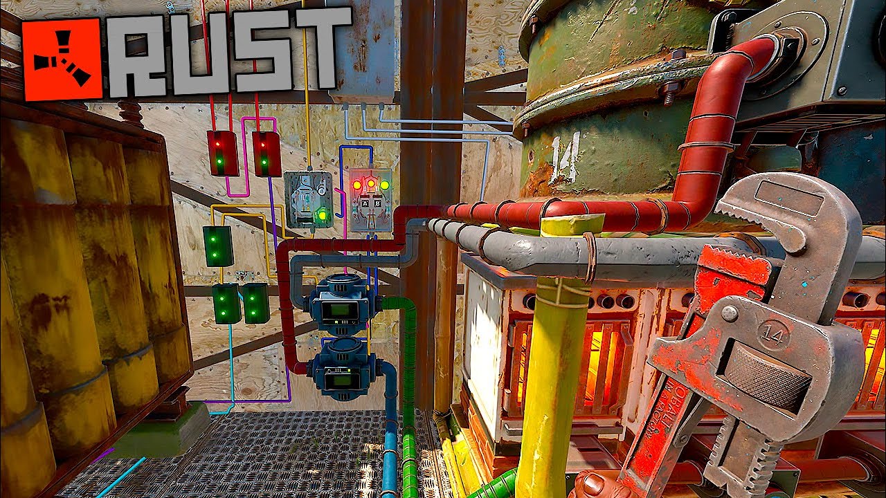 Virei Engenheiro em Outro Jogo!? - Rust com @Jun1nj [2K-HD]