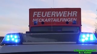 preview picture of video '[E] - -  PKW KOLLIDIERT FRONTAL MIT LKW - - Feuerwehr Neckartailfingen im Rettungs- und Bergeeinsatz'