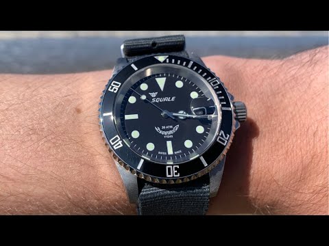 Taking The Squale 1545 Maxi Dial Ceramic Bezel To The Beach | One Of My Best Automatic Dive Watches