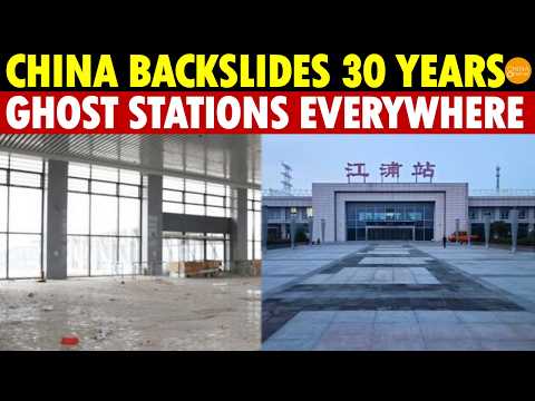 Instant Collapse: China Falls 30 Years Back &mdash; High-Speed Trains Empty, Ghost Stations Everywhere
