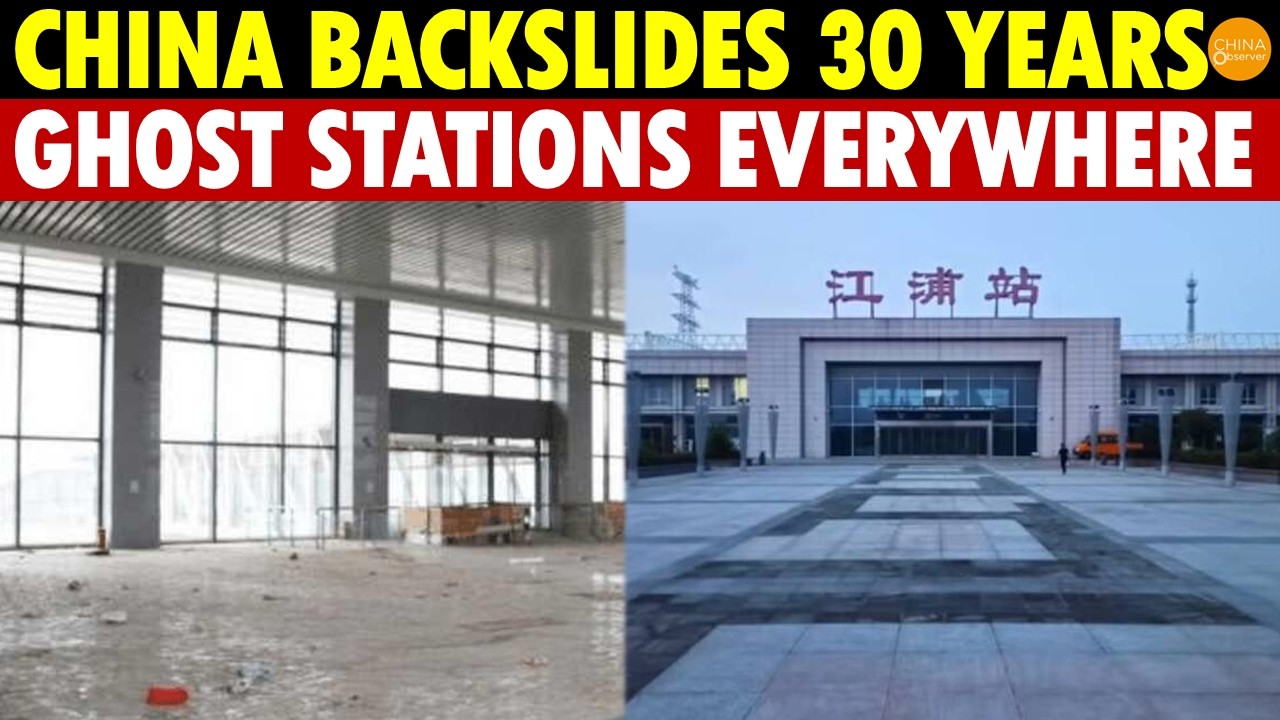 Shocking! China’s Ghost High-Speed Stations Surge — Mega Projects Suddenly Halted