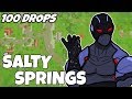 I Dropped Salty Springs 100 Times and This Is What Happened (Fortnite) I Dropped Salty Springs 100 Times and This Is What Happened (Fortnite)