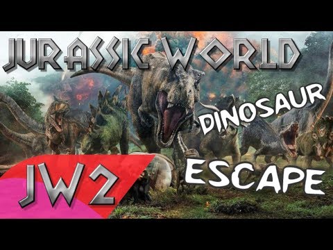 Jurassic World Dinosaur Escape - Music Video | Song by Mattel Action!