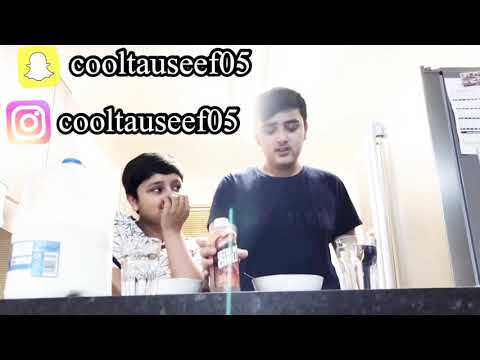 Extreme hot chill noodles challenge