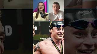 Canada's Oliver Dawson in chasing down the breaststroke G.O.A.T Adam Peaty