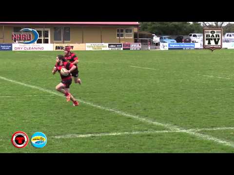 2015 NHRU Round 7 Premier 2 Highlights - Singleton v Southern Beaches