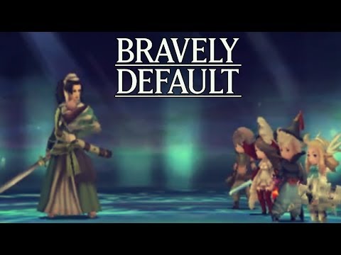 Let's Play Bravely Default Part 49 SwordMaster Job Class Side Quest - Gameplay Walkthrough