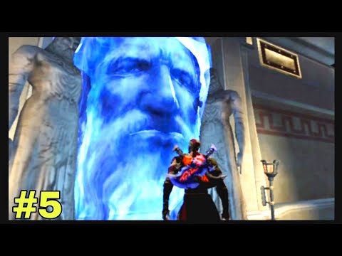 God of War 1 Remastered Walkthrough - Rooftops of Athens Gameplay | Part-5 | 1080p Hd 60Fps