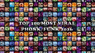 Download lagu TOP 100 MOST VIRAL PHONK/FUNK 2026 🎵 PLAYLIST 🎵 mp3