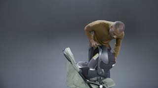  Sportovní ultra lehký samoskládací kočárek Leclerc Magicfold Plus Blue + celá sada včetně hluboké korby AKCE - výprodej