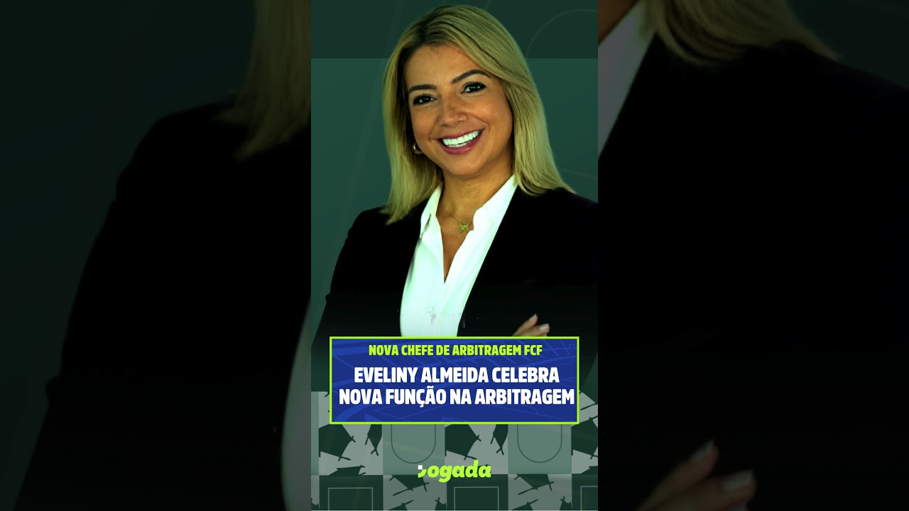 Imagem da notícia Eveliny Almeida celebra nova função e fala dos desafios da arbitragem no Brasil