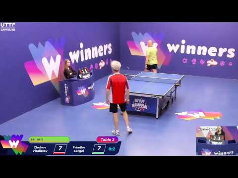 WINners CUP table 2  23.09 Zhukov Vladislav - Priadko Sergei   22:00