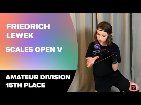Scales Open V - Amateur Division - 15th Place - Friedrich Lewek
