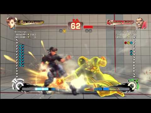 SSFIV AE 2012: Total Blaze vs BrolyLegs