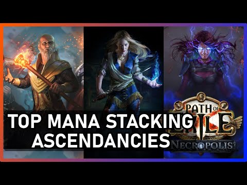 [PoE 3.24] Best Mana Stacking Ascendancies for Archmage Builds | Necropolis