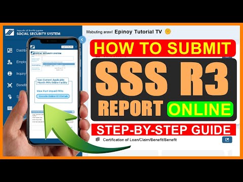 HOW TO SUBMIT R3 REPORT IN SSS ONLINE 2024