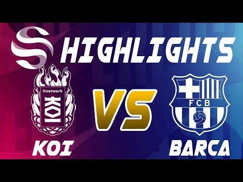 KOI vs Barcelona Highlights - LEAGUE OF LEGENDS - SUPERLIGA - JORNADA 1