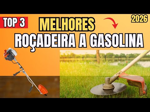 QUAL MELHOR ROÇADEIRA A GASOLINA DE 2026? | As 3 MELHORES para Comprar em 2026!