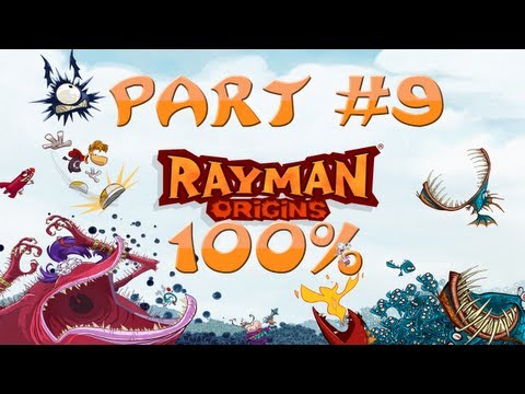 Rayman Origins - 100% Walkthrough Part #9 - Skull Tooth #3? That's The One For Me!