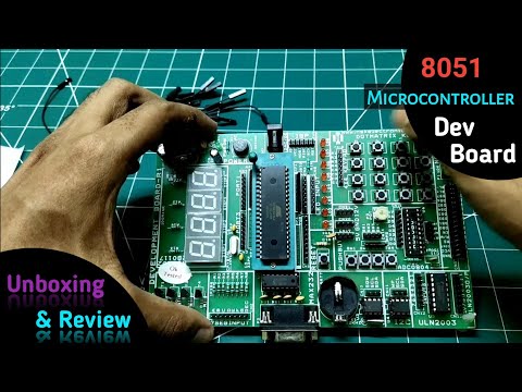 Unboxing und Test des 8051 Mikrocontroller-Entwicklungsboards