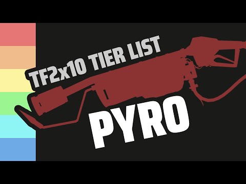 The Ultimate TF2x10 Pyro Tier List