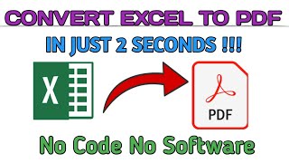 Download the video "How to convert Excel to PDF Quickly & Easily"