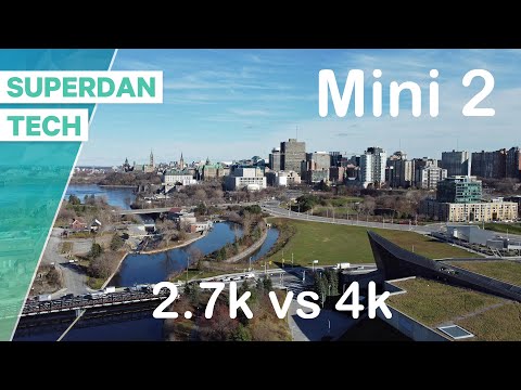 DJI Mini 2 | 2.7k versus 4k, is 4k really useful here???