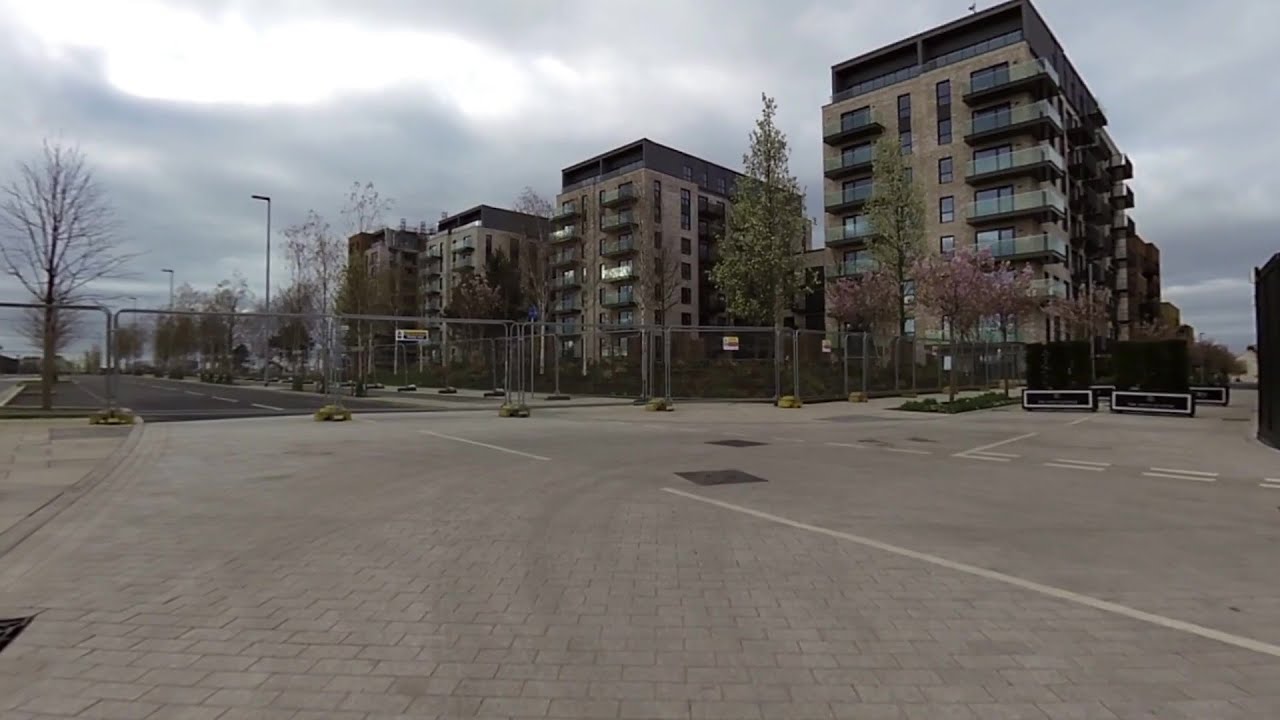 Southall.  The Straight, gasworks site.  2 4 2021
