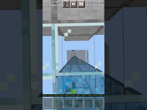 insane water MLG in Minecraft (survival)