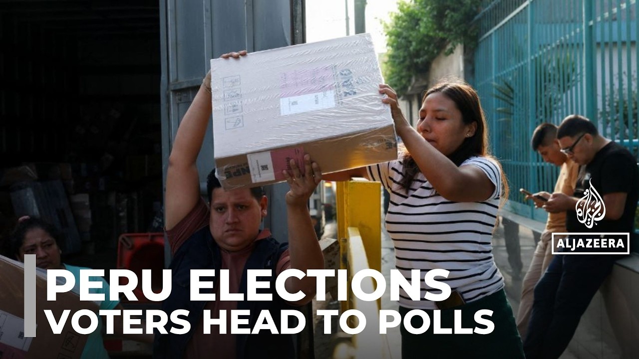 Peruvians vote for ninth president in a decade, seeking political stability