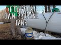HOW TO FILL YOUR OWN PROPANE TANKS AT HOME